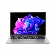 ACER Swift Go 14 Pure Silver (NX.KP0EU.005), 14.0" OLED 2.8K (2880x1800), DCI-P3 100%, 400 nits (Intel Core Ultra 7 processor 155H 16xCore, 1.4-4.8GHz, 32GB (onboard) LPDDR5X RAM, 1TB PCIe SSD, Intel Arc Graphics, WiFi6E/BT 5.3, FPS, Backlit, 65Wh 3cell,  thumbnav 1