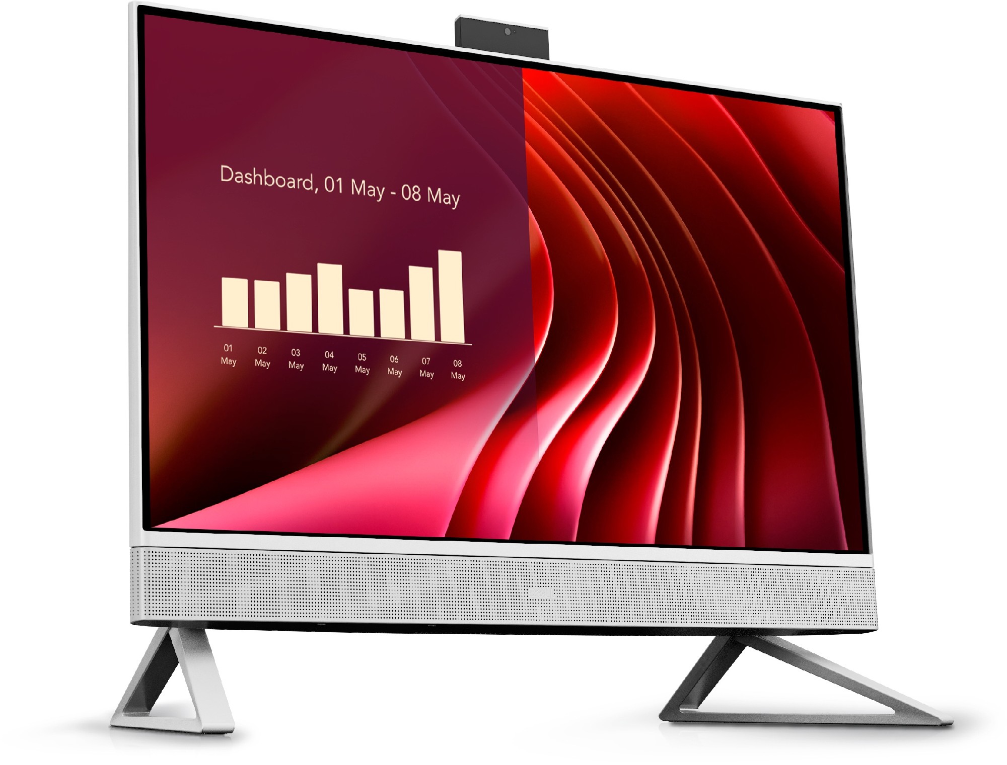 Моноблок 23,8” DELL EC24250/ Intel Core 7-150U/ 16GB / 1TB SSD/ Win11Pro / Pearl White photo 2