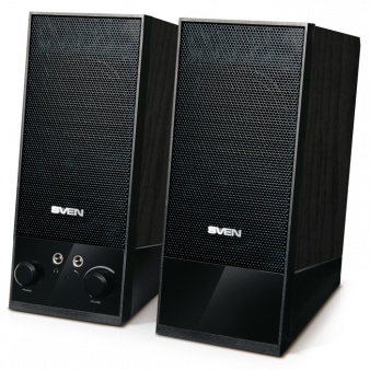 Колонки 2.0 SVEN SPS-604 / 4W RMS / USB power / Black photo 1
