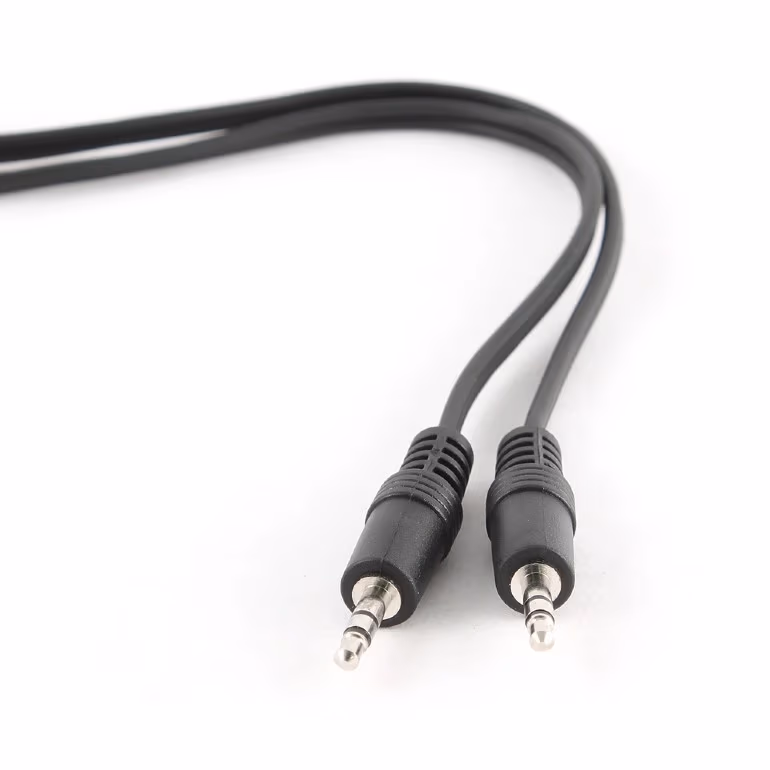 Audio cable 3.5mm - 2m - Cablexpert CCA-404-2M, 3.5mm stereo plug to 3.5mm stereo plug, 2 meter cable 