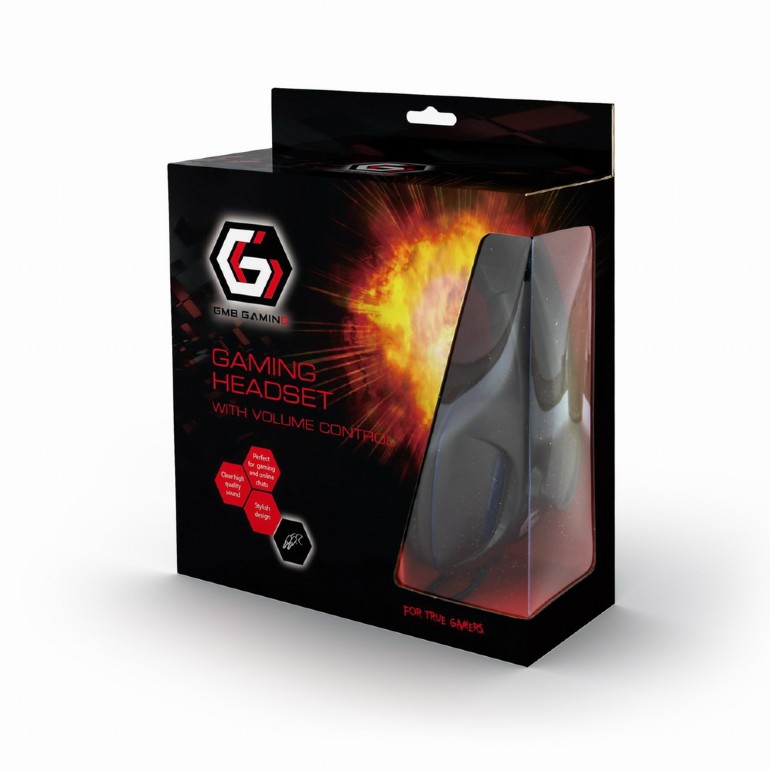 Casti Gembird GHS-04, Black photo 4