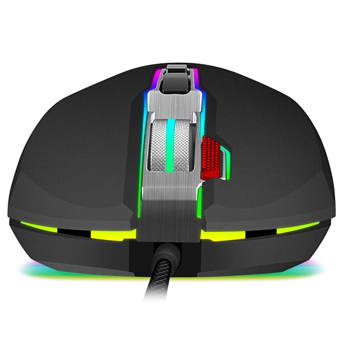 SVEN RX-G850 RGB Gaming, Optical Mouse, 500-6400 dpi, 7+1 buttons (scroll wheel),  DPI switching modes, USB photo 4