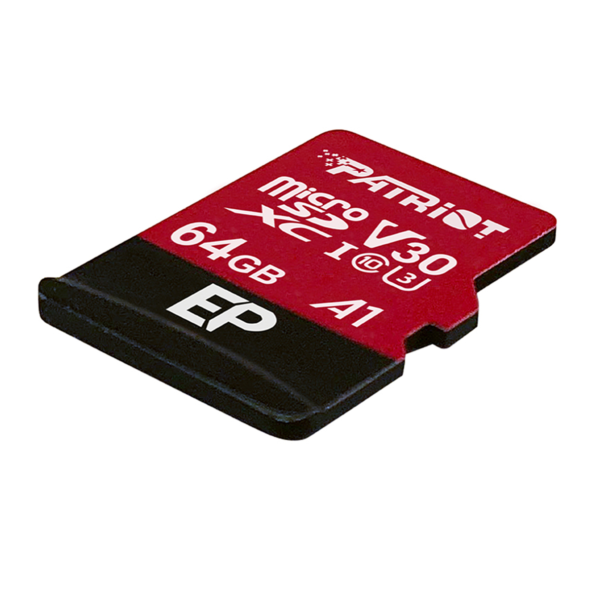Карта памяти microSD Patriot EP Series V30/ 90Mbps/ 64GB + SD adapter photo 2