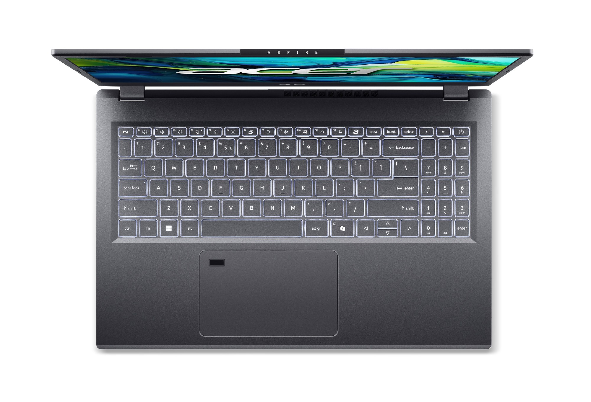 Laptop 15.6” ACER Aspire A15-51M (NX.KXTEU.001)/ Intel Core 3 100U/ 16GB/ 512GB SSD/ Steel Gray photo 4