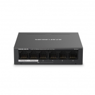 Коммутатор MERCUSYS MS106LP / 6 port / 100Mbps/ RJ45 / PoE / metal case thumbnav 1