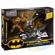 Spin Master 6055934 Motocicleta Lui Batman - 2 Figurine Incluse