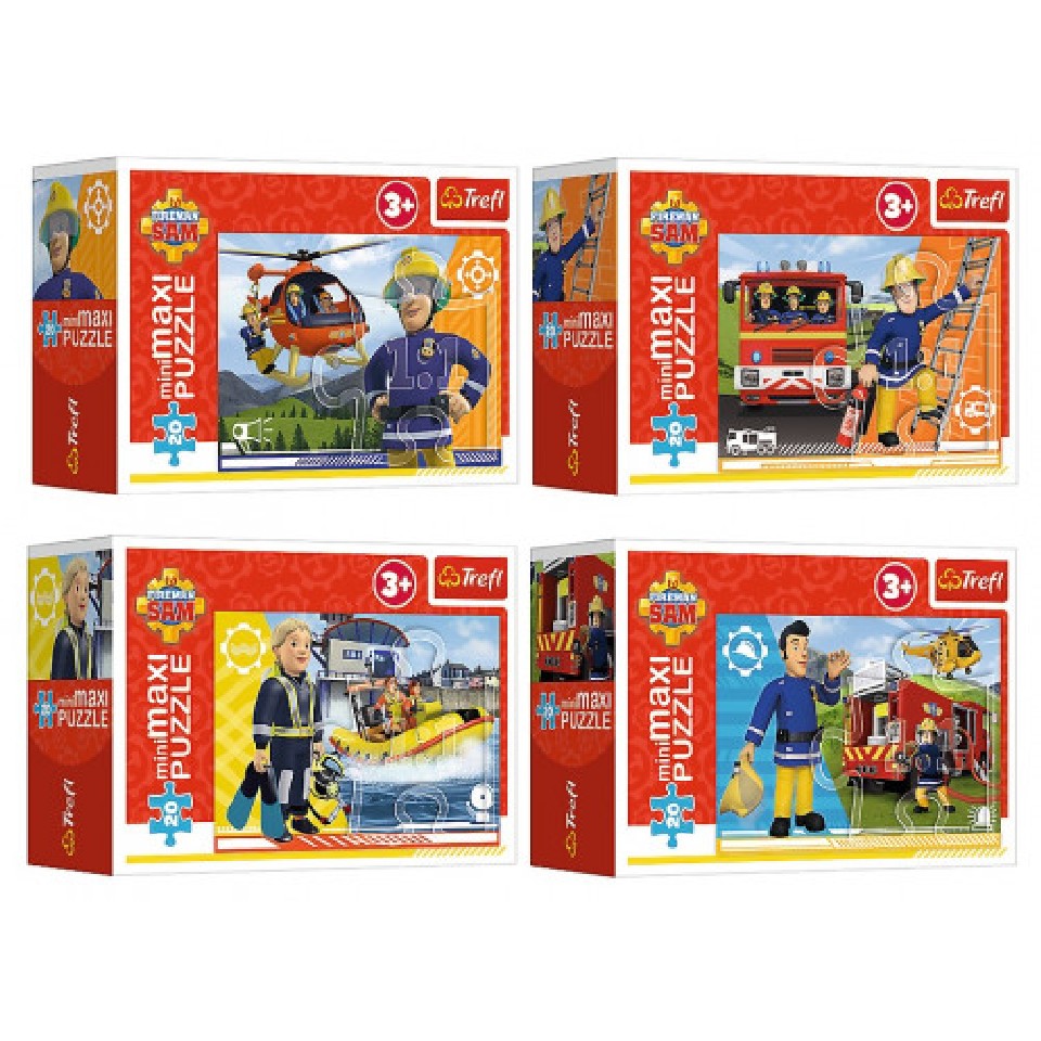 Trefl 56030 Puzzles Mini-Maxi Fireman Sam photo 1