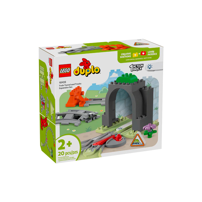 Lego Duplo Набор для железнодорожных туннелей и путей 10425 photo 1 Lego Duplo Набор для железнодорожных туннелей и путей 10425 photo 1
