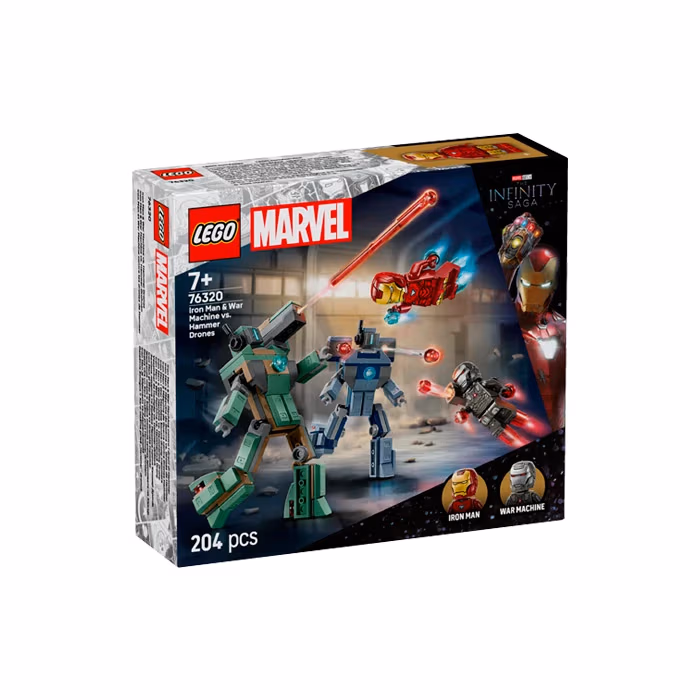 Lego Marvel Infinity Железный Человек и Боевая Машина 76320