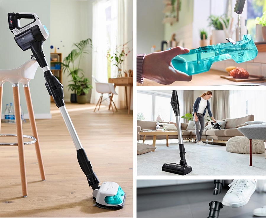 Вертикальный пылесос Bosch tehno-trendsrl1041996 / Вт / Белый с зеленым photo 4