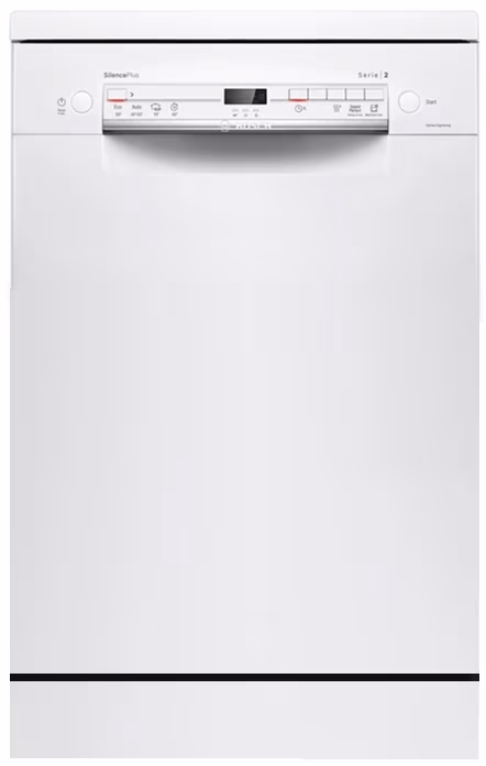 Посудомоечная машина  Bosch SRS2IKW04K, 9 комплектов, кол-во программ 4, 45 см, A+, Белый