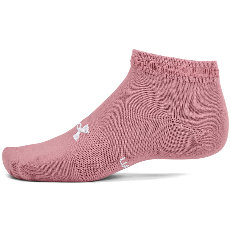 Sosete  Under Armour UA ESSENTIAL LOW CUT 3PK/1365745-697/Alb-roz photo 3