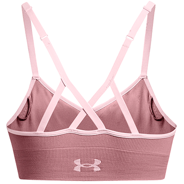 Bra sportive Under Armour UA W SEAMLESS LOW LONG RIB / Femei / S / Roz photo 2