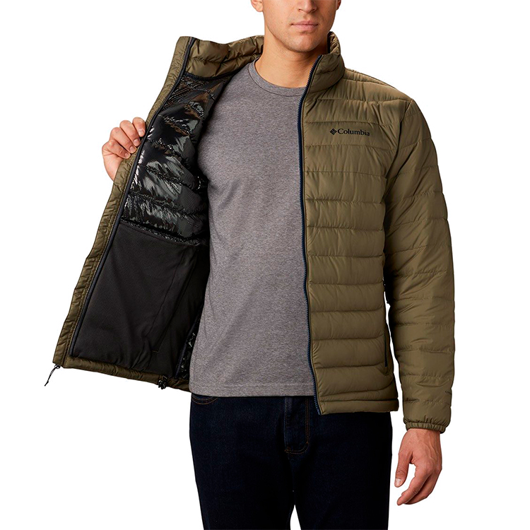 Куртка мужская Columbia Powder Lite Jacket S Хаки photo 2