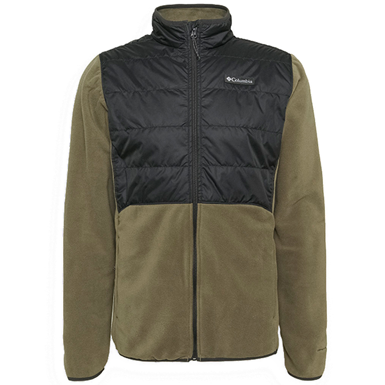 Мужская Толстовка Columbia Basin Butte Fleece Full Zip S Хаки photo 3
