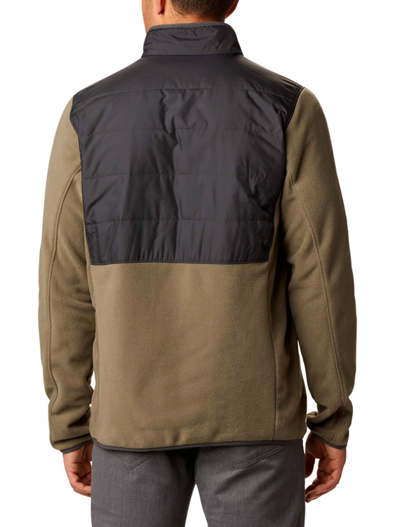 Мужская Толстовка Columbia Basin Butte Fleece Full Zip S Хаки photo 4