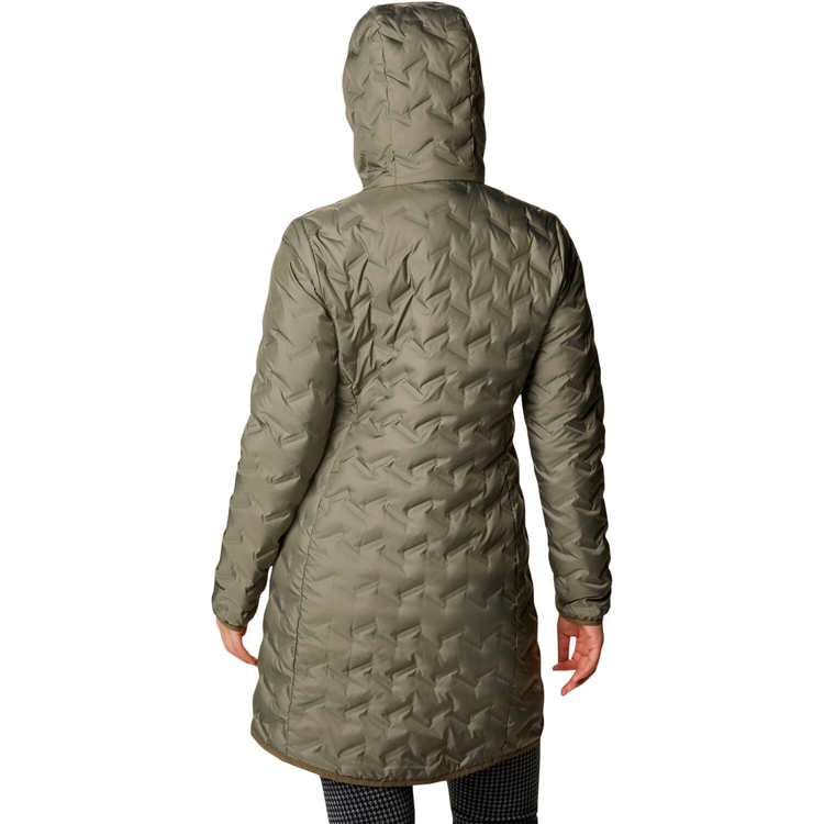 Куртка Columbia Delta Ridge Long Down Jacket XS Хаки Женский photo 3