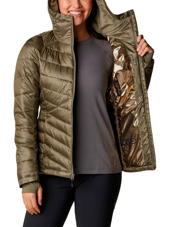 Куртка Columbia Joy Peak Hooded Jacket 34 Хаки Женский photo 3