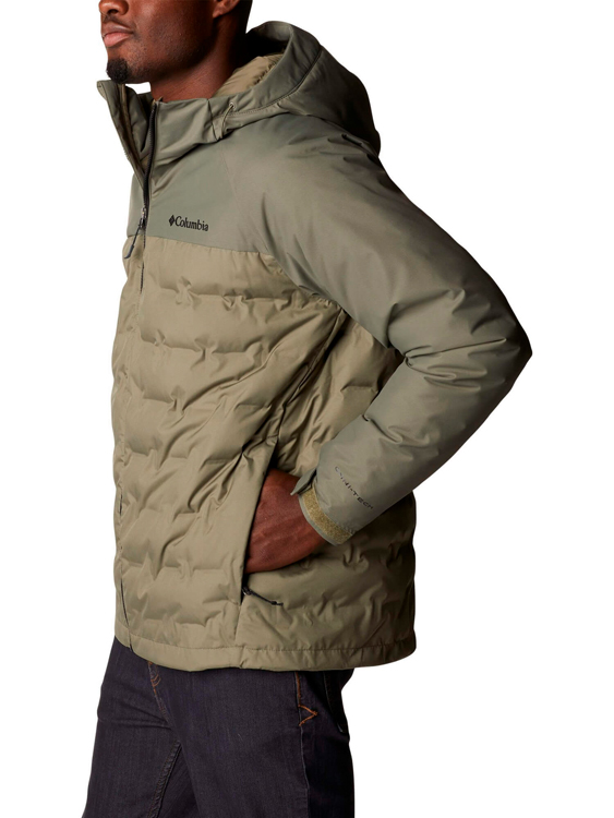 Куртка мужская Columbia Grand Trek II Down Hooded Jacket S Хаки photo 4