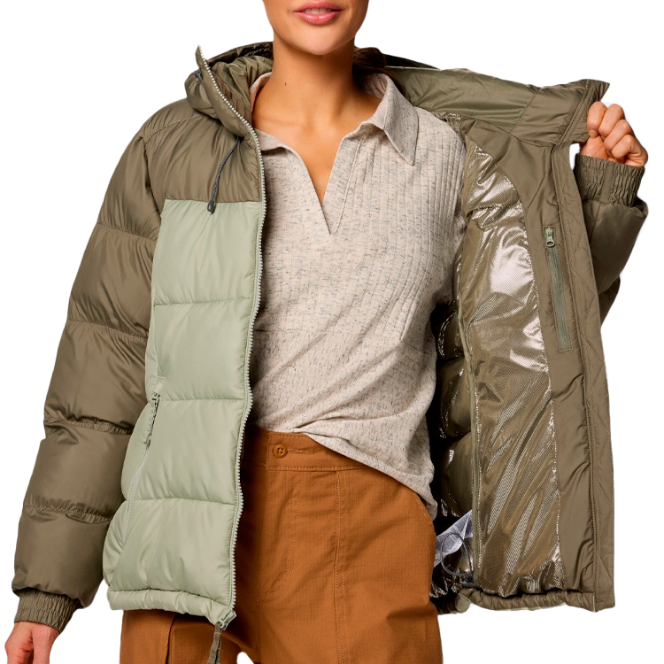 Scurta Columbia Pike Lake II Insulated Jacket XS Verde Femei photo 5