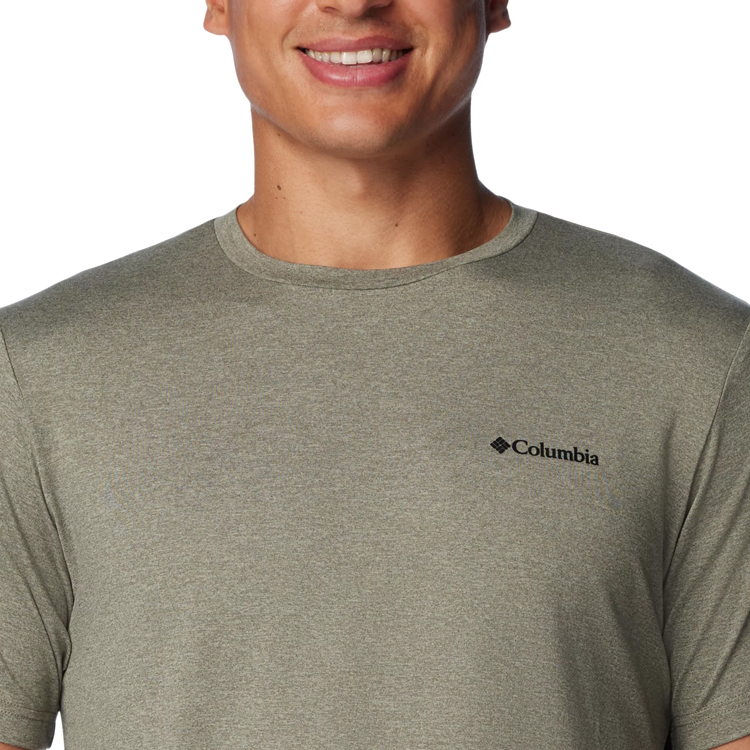 Футболка мужская Columbia Tech Trail Crew Neck II S Зеленый photo 4