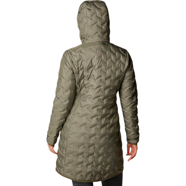 Куртка Columbia Delta Ridge II Long Down Jacket XS Хаки Женский photo 2
