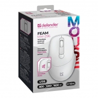 Mouse fara fir Defender Feam MM-296 Alb thumbnav 7