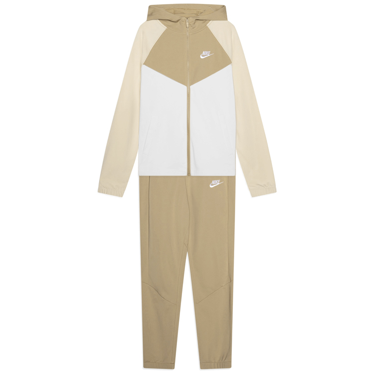Costum sportiv Nike K NSW TRACKSUIT POLY HD FZ LBR / Femei / XL / Bej photo 2