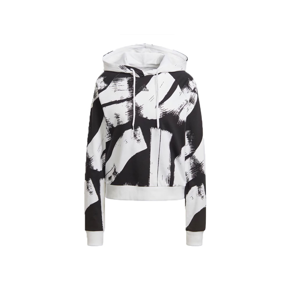 Толстовка Adidas W AOP HD SWT XS Черный/Белый Женский photo 1 Толстовка Adidas W AOP HD SWT XS Черный/Белый Женский photo 1