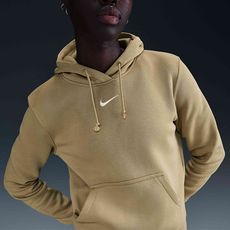 Hanorac Nike W NSW PHNX FLC STD PO HOODIE S Maro Femei photo 7