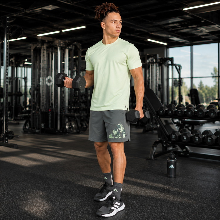 Sorti de bărbați Adidas WO KNITLOGO SHO XS Verde photo 6