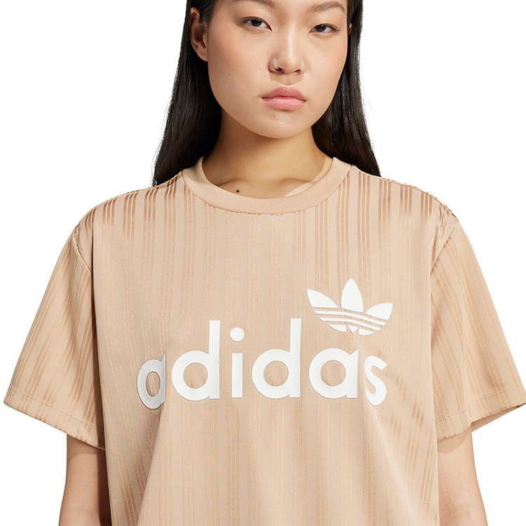 Tricou Adidas GRAPHIC BF TEE XXS Maro Femei photo 4