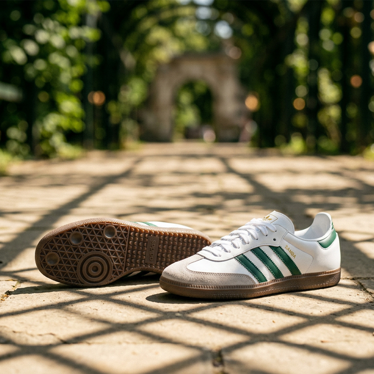 Incaltaminte Sport Adidas SAMBA OG pt Barbati / 40.5 / Alb photo 6