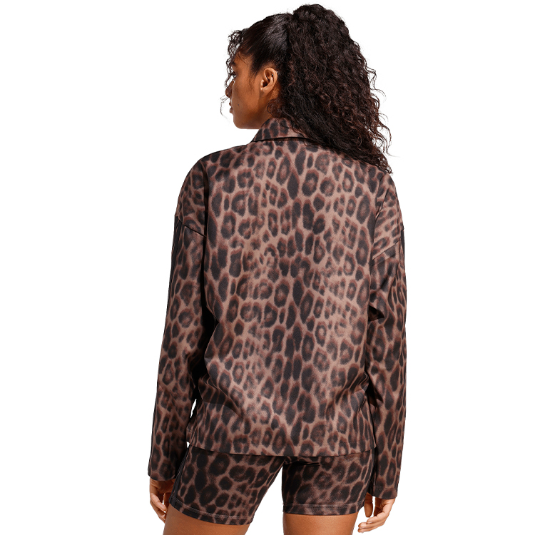 Толстовка Adidas SEASONAL ESSENTIALS LEOPARD PRINT WOVEN photo 2