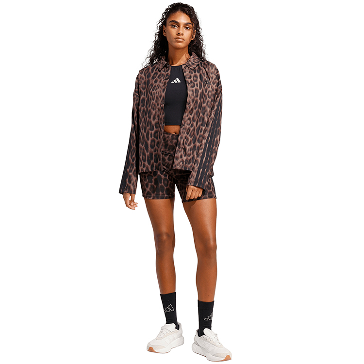 Толстовка Adidas SEASONAL ESSENTIALS LEOPARD PRINT WOVEN photo 3
