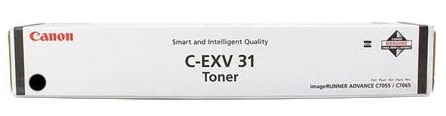 Toner Canon C-EXV31 Black, (1660g/appr. 80 000 pages 10%) for Canon iR Advance C7055i/7065i photo 1