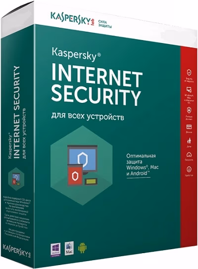 Kaspersky Internet Security Eastern Europe Edition. 2-Device 1 year Base License Pack, Card 