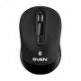 SVEN RX-575SW Bluetooth +Wireless, Optical Mouse, 2.4GHz, Nano Receiver, 800/1200/1600dpi, 3+1(scroll wheel) Silent buttons, Switching DPI modes, Rubber scroll wheel, Black thumbnav 1