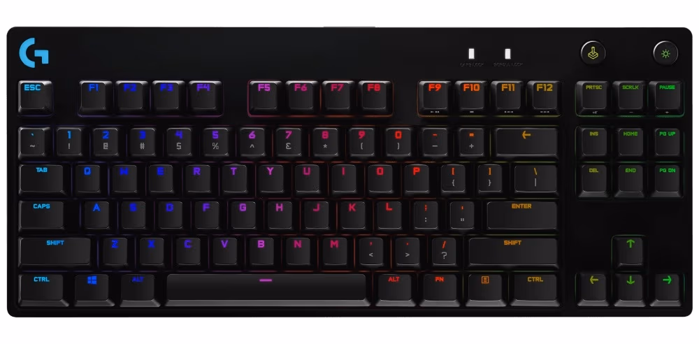 Logitech Mechanical Gaming Keyboard G PRO - BLACK - RUS - USB 