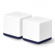 MERCUSYS Halo H50G (2-pack) AC1900 Mesh Wi-Fi System, 3 x Gigabit LAN Port, 1300Mbps on 5GHz + 600Mbps on 2.4GHz, 802.11ac/b/g/n, Beamforming, Wi-Fi Dead-Zone Killer, Seamless Roaming with One Wi-Fi Name, Parrents control thumbnav 1