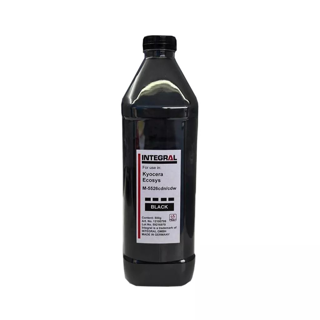 Compatible toner for Kyocera (M5526/M5521/MA2100) black, 500g bottle photo 1