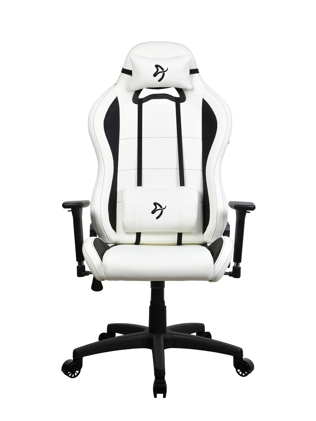 Gaming/Office Chair AROZZI Torretta Soft PU, White, max weight up to 95-120kg / height 160-180cm, Recline 165°, 3D Armrests, Head and Lumber cushions, Metal Frame, Nylon wheelbase, Gas Lift 4 class, Small nylon casters, W-26.5kg photo 1