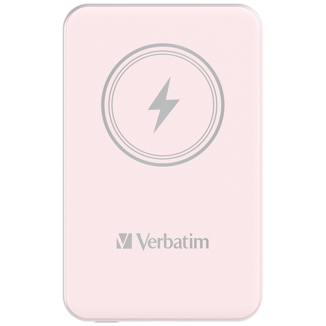 Магнитный беспроводной пауэрбанк Verbatim Charge'n'Go / 5000 mAh / Pink photo 2