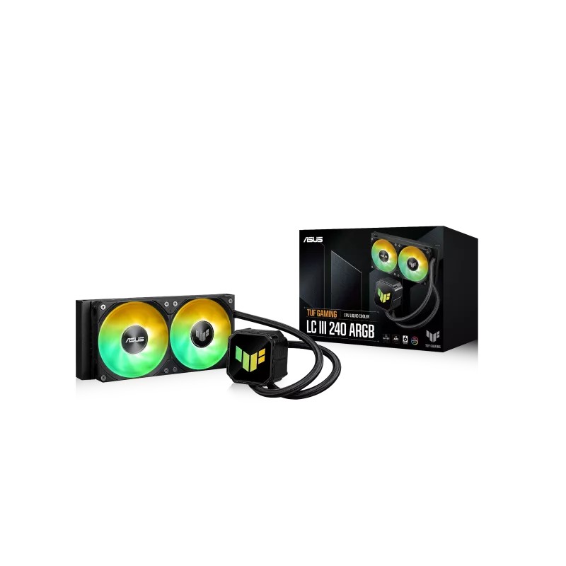 Sisteme de racire cu lichid ASUS TUF GAMING LC III 240 ARGB/ Universal/ 650-2600 RPM/ 37.4dBA / 90.78CFM/ Black photo 7