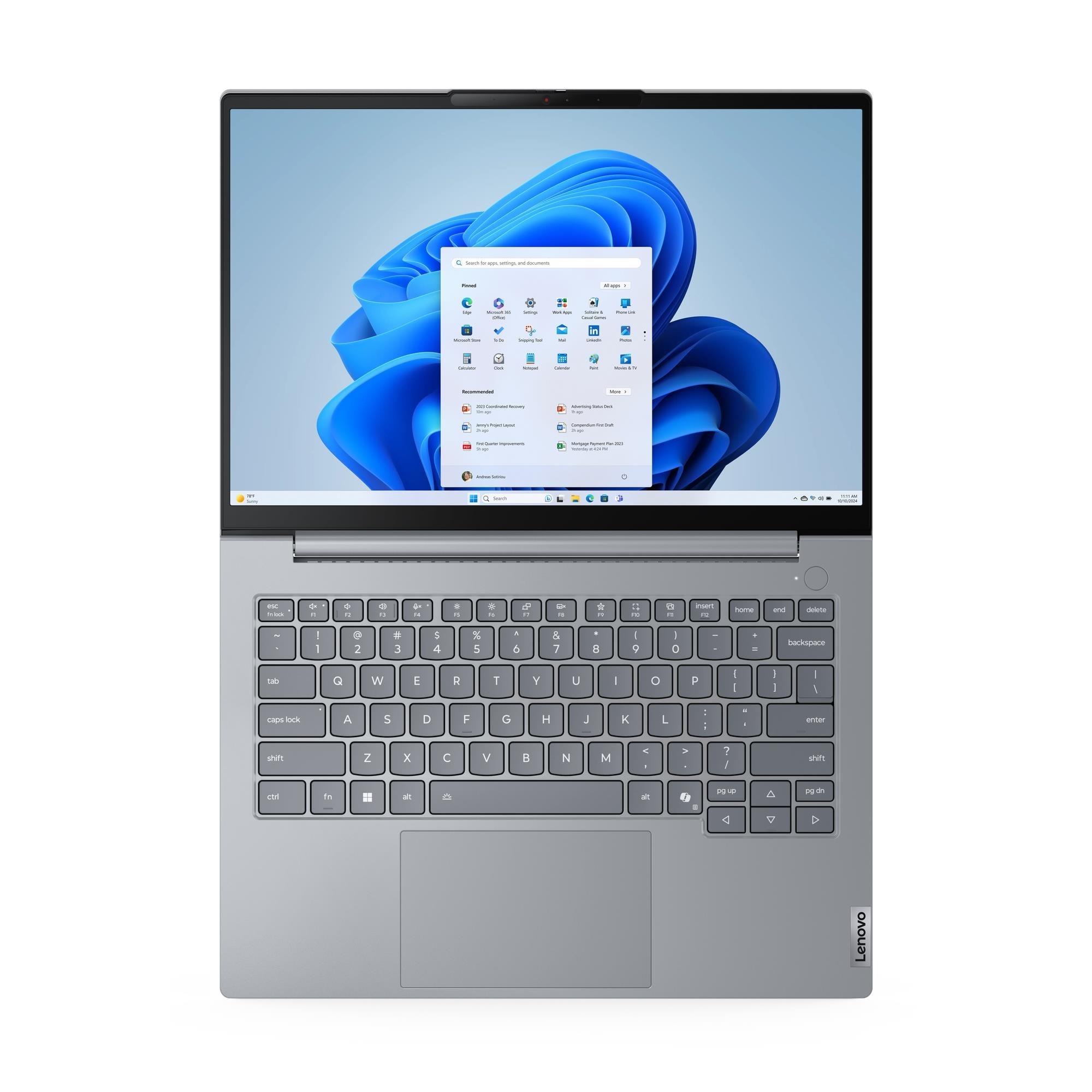Laptop 16” Lenovo ThinkBook 14 G8 IAL/ WUXGA/ Intel Core Ultra 9 185H/ 16GB/ 512GB SSD/ Win11H photo 4