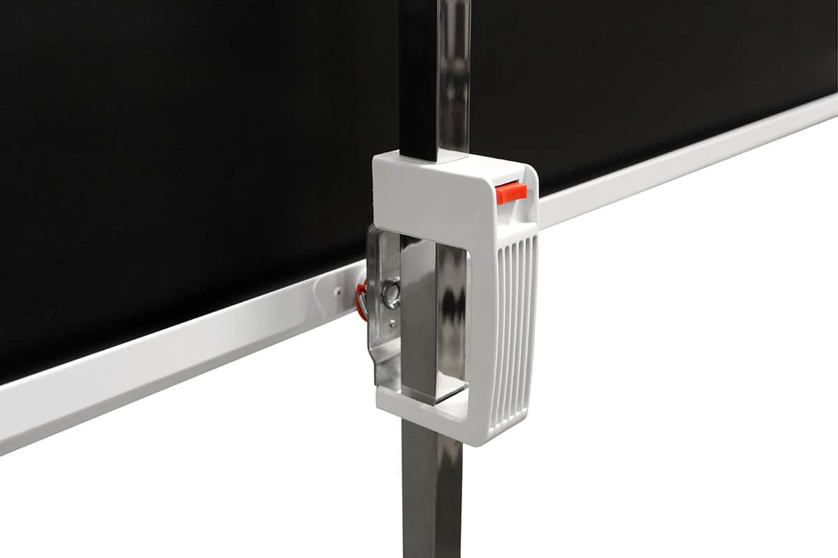 Штатив с механизмом опускания Elite Screens T99NWS1 / 99”(1:1) / White photo 5
