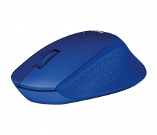 Logitech Wireless M330 Silent Plus, Optical Mouse for Notebooks, nano receiver, Blue thumbnav 3
