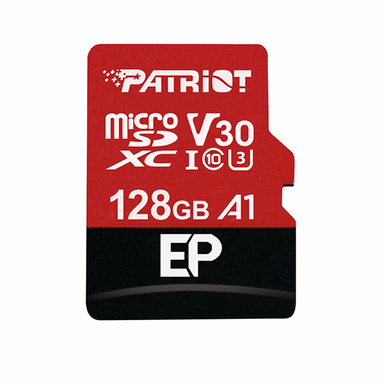 Карта памяти microSD Patriot EP Series V30/ 90Mbps/ 128GB+ SD adapter 