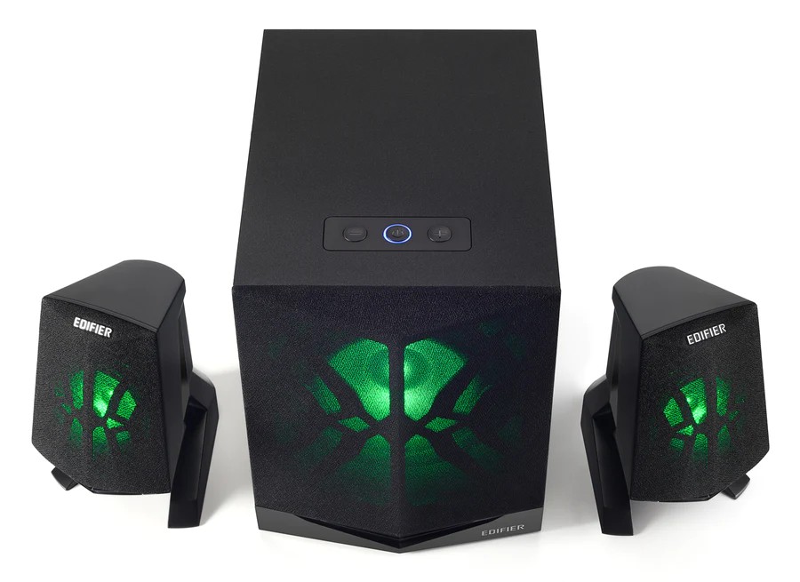 Boxe 2.1 Edifier X230  Black / 28W RMS / Bluetooth  / AUX / 6 LED lighting effects photo 3