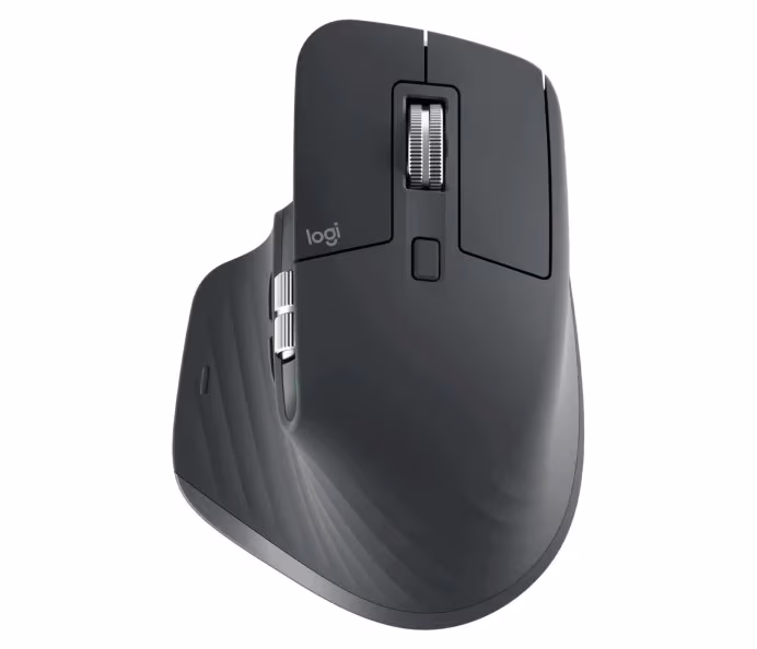 Беспроводная мышь Logitech MX Master 3S / 2.4GHz and Bluetooth / 7 buttons / 200-8000 dpi / Graphite 